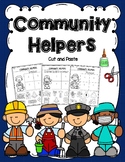 Community Helpers Cut & Paste