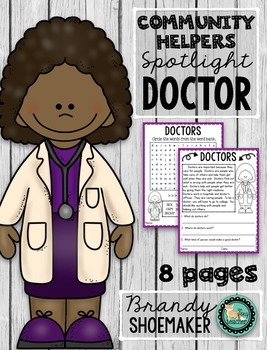 Preview of Community Helpers: Doctor