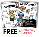 Community Helpers FREE UNIT - Firefighter Labeling - Mailm