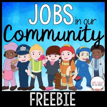 Preview of Community Helpers FREEBIE