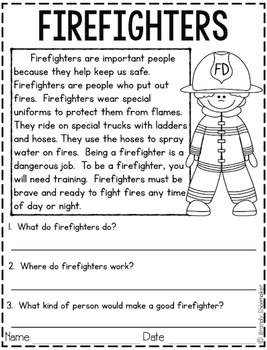 community helpers firefighter by brandy shoemaker tpt