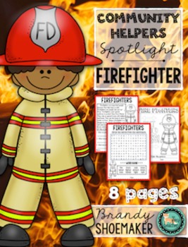 Preview of Community Helpers: Firefighter