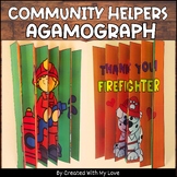 Community Helpers Firefighter Agamograph Coloring Craft Activity