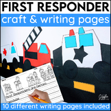 Community Helpers First Responders Craft Writing 9 11 Acti