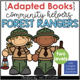 Community Helpers Forest Ranger Adapted Books [ Level 1 an