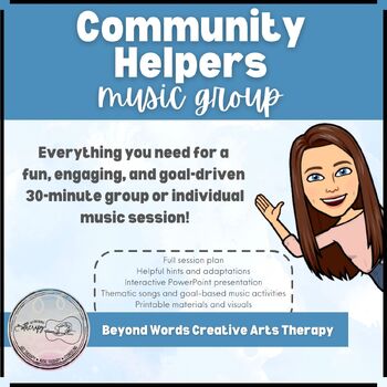 Preview of Community Helpers & Heroes | Music Therapy, Music Education, Special Education