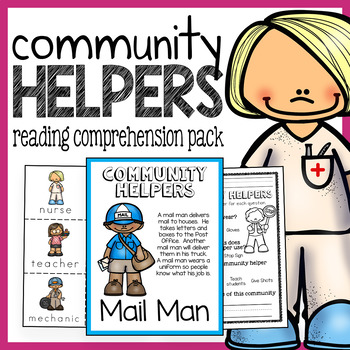 Preview of Community Helpers Unit for Preschool and Kindergarten