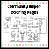 Community Helpers- Jobs- Coloring Pages