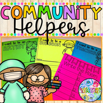 Preview of Community Helpers and Jobs Activities