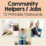 Community Helpers Jobs Photo Flashcards ｜ ABLLS-R C42, G31