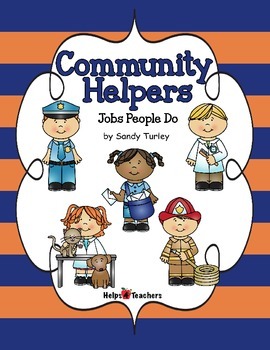 Preview of Community Helpers: Jobs That People Do/Printable and TPT Digital Activity