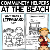 Community Helpers at the Beach - LIFEGUARDS - Two Differen