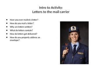Preview of Community Helpers: Mail Carriers