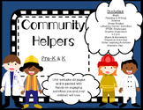 Community Helpers Math Literacy STEM  activities   -----  