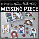 Community Helpers Missing Pieces Task Box | Task Boxes for