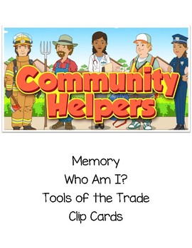 Preview of Community Helpers Pack