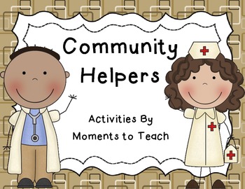 Preview of Community Helpers Packet