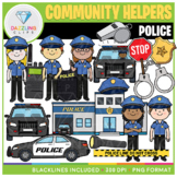 Community Helpers: Police Clip Art