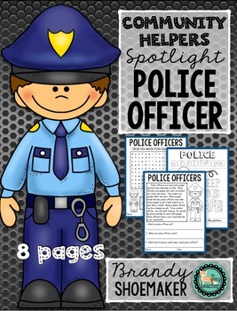 Preview of Community Helpers: Police Officer