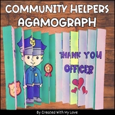 Community Helpers Police Officer Agamograph Coloring Craft