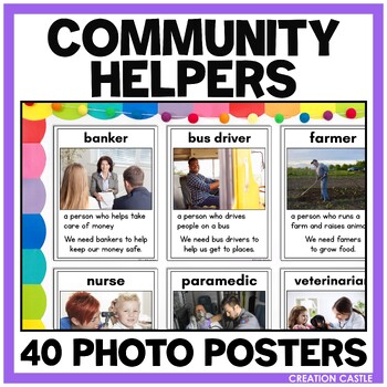Preview of Community Helpers Posters