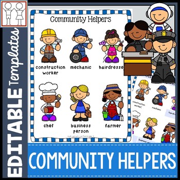 Community Helpers Posters by Catherine S | TPT