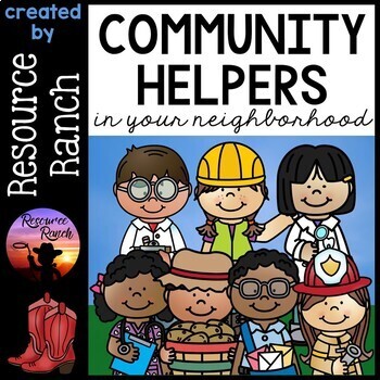 Preview of Community Helpers Posters and Activities