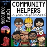 Community Helpers Posters and Activities