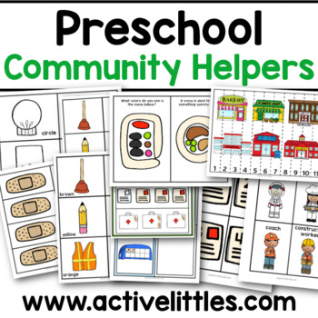 Preview of Community Helpers Preschool