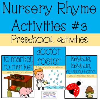Nursery Rhyme Activities #3- Community Helpers #BigGame2021 | TpT
