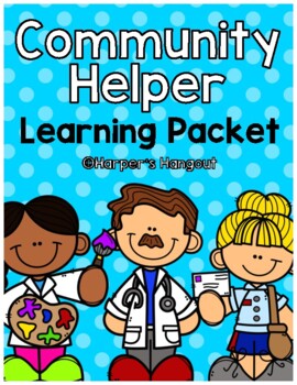 Preview of *UPDATED* Community Helpers Learning Packet