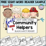 Community Helpers | Printable leveled sight word reader