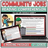 Community Helpers Reading Comprehension Passages | Distanc