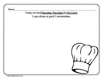 Preview of Community Helpers Reading Response - Chefs