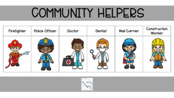 Preview of Community Helpers: Seesaw and Google Slides