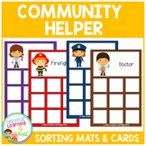 Community Helpers Sorting Mats