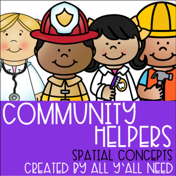Preview of Community Helpers Spatial Concepts