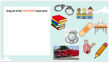 Preview of Community Helpers TOOLS, Digital Learning- Google Drive