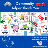 Community Helpers, Thank You Gift, Activity, Preschool, Ki
