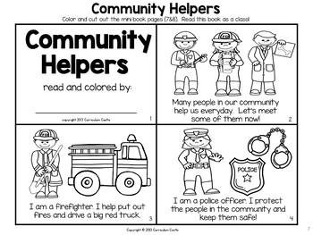 Community Helpers Thematic Unit: Activities and Printables ...