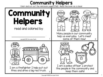 community helpers pictures printables