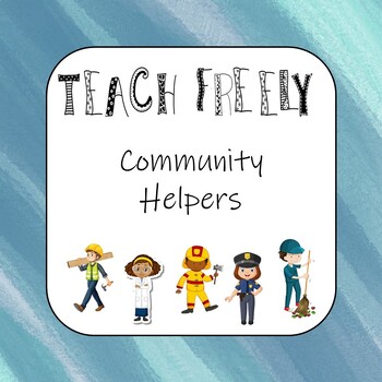 Preview of Community Helpers Unit