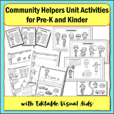 Community Helpers Unit Activities for Pre-K and Kinder wit