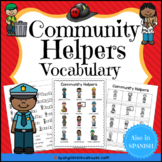 Community Helpers Vocabulary for ELLs