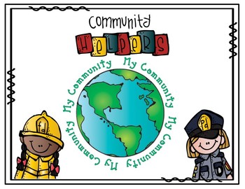 Preview of Community Helpers & What They Do INTERACTIVE iPad Activity