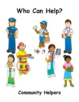 Preview of Community Helpers-Who can help?