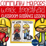 Community Helpers Work Together Career Education Classroom