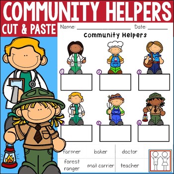 Community Helpers Worksheets by Catherine S | Teachers Pay Teachers