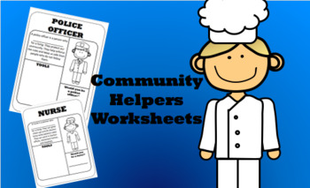 Preview of Community Helpers Worksheets
