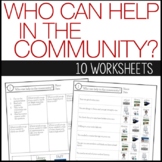 Community Helpers Worksheets
